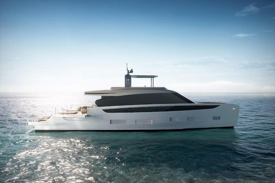 Azimut Seadeck 9: the hybrid flagship of Azimut Yachts is coming soon